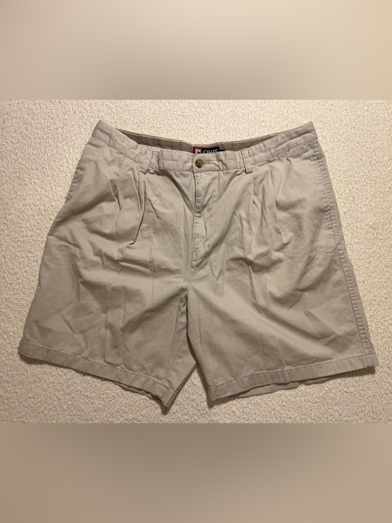 Chaps Other - Chaps Men’s Pleated Front Shorts Khaki Size 40 All Cotton